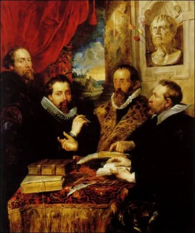 Les quatre philosophes, 1610