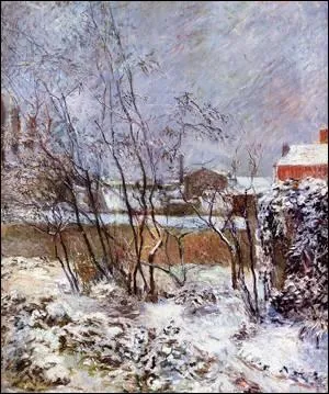 Neige dans la rue Carcel, 1883