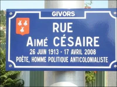 Aim Csaire a t maire de la capitale de la Martinique pendant :