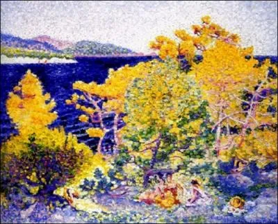 Qui a peint La sieste au bord de mer ?