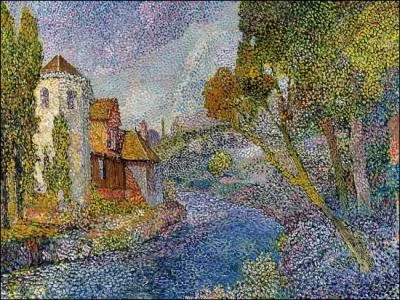 Qui a peint Maison sur le bord d'une rivire ?