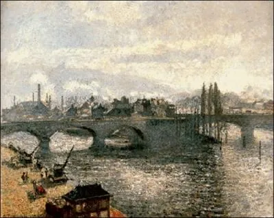Qui a peint Le pont Corneille effet du matin ?