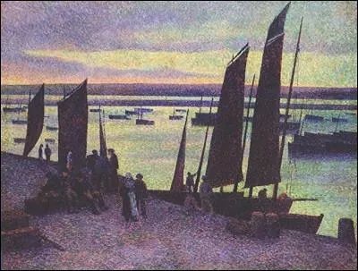 Qui a opeint Quai � Camaret ?