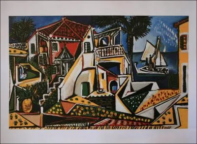 Qui a peint Paysage de Mditerrane ?
