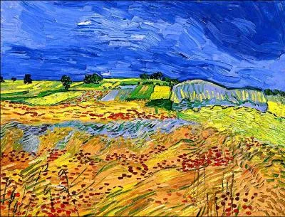 Qui a peint Paysage d'un champ de bl ?