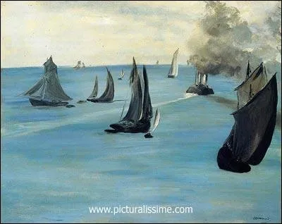 Qui a peint Paysage marin temps calme ?