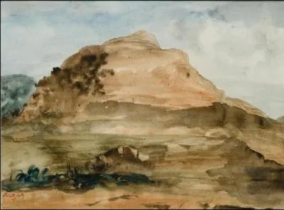 Qui a peint Paysage montagneux ?