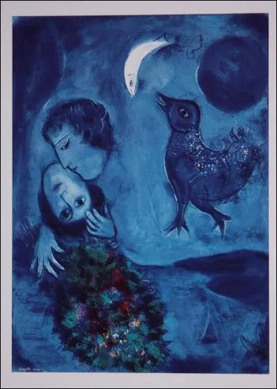 Qui a peint Paysage bleu ?