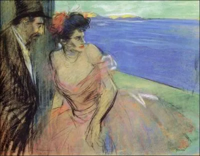 Qui a peint  Devant le dcor  ?