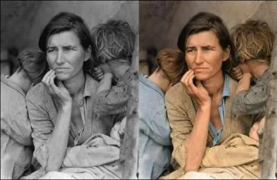 "Migrant Mother" est devenue la photo symbole de la grande dépression américaine. Qui a pris cette photo ?