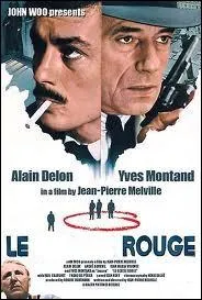Le ... ... rouge. Policier avec Yves Montand et Bourvil de Jean-Pierre Melville