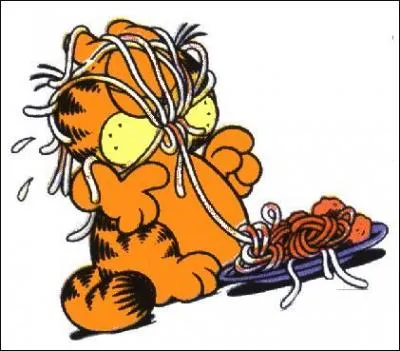Quel est le plat prfr de Garfield ?