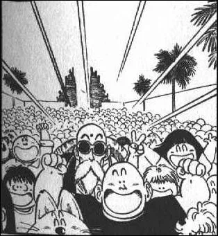 Qui est ce personnage (celui qui dpasse au milieu) ?