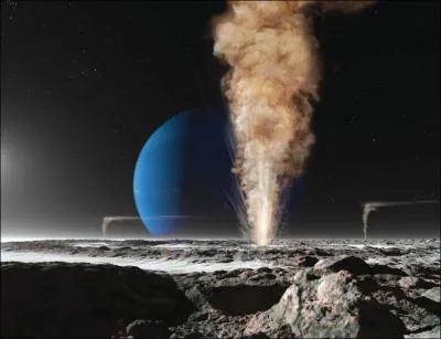 Quelle est la particularit de Triton, un satellite solide de Neptune ? (Cette particularit va le condamner  se dtruire trs prochainement)