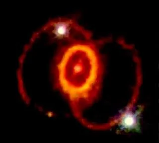 Certaine Supernova sont si puissantes qu'elles dclenchent des ractions nuclaires en chane. En quelles matires ses atomes se sont-ils transforms ?