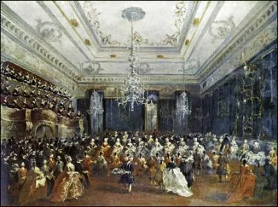 Concert fminin au Palais philharmonique, 1782