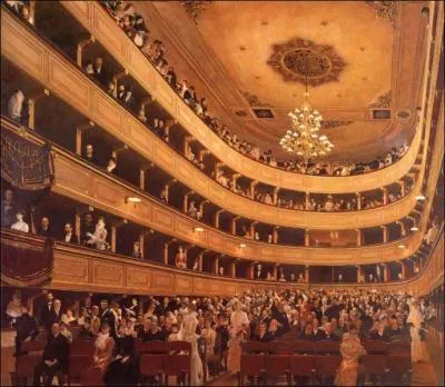 L'Auditorium du Thtre du Vieux Chteau, Vienne, 1888