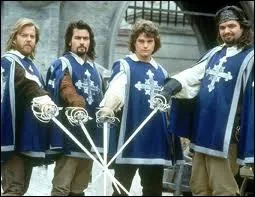 Quel est le nom des trois mousquetaires qui accompagnent d'Artagnan ?