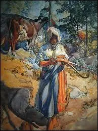   La vachre dans le pr   est une peinture de :