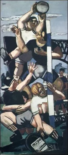 Joueurs de rugby, 1929