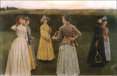 Memories Lawn tennis (La partie de tennis), 1889