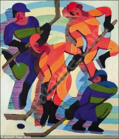 Les joueurs de hockey, 1934