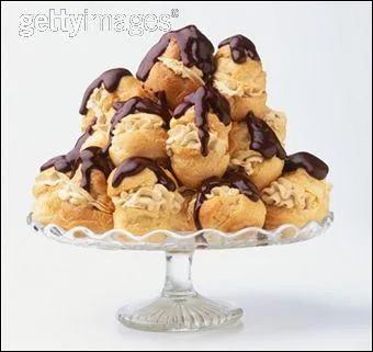 Un dessert trs gourmand, les profiteroles sont :