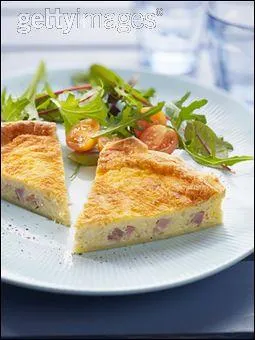 La quiche lorraine est une tarte sale :
