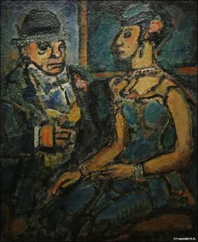 Grant de cirque avec une saltimbanque