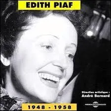 Celui-ci n'est vraiment pas un ange pour Edith Piaf ?