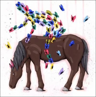 C'est le cheval de Zorro, son nom est dvastateur !