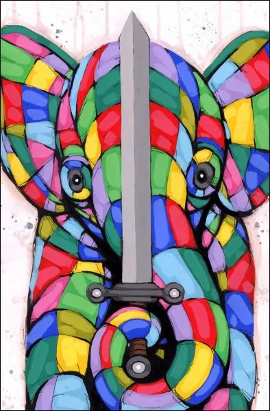 Des trois races d'lphants, c'est celui qui a les plus petites oreilles !