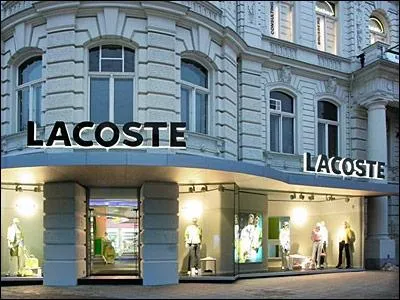 Quelle est la nationalit de la marque de vtements de tennis Lacoste ?