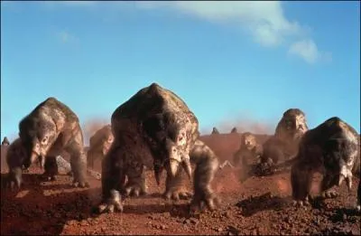 Le Placerias tait un gros herbivore de 3 500 kg qui se dplaait en troupeau sur la Pange. Laquelle de ces espces de Placerias n'existe pas ?