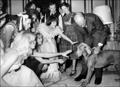 Quel ancien prsident de la Rpublique franaise se trouve sur cette photo ?