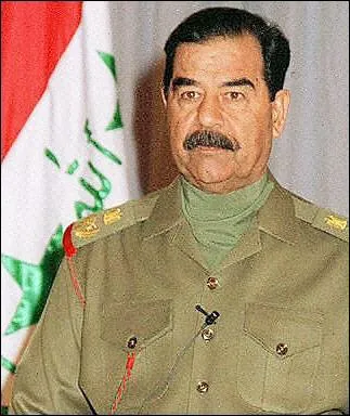 Qui soutient Saddam Hussein en 1956 , lors d'un coup d'tat avort contre le souverain du royaume d'Irak ?