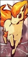 Quel est ce Pokmon de type Feu ressemblant  un poney ?