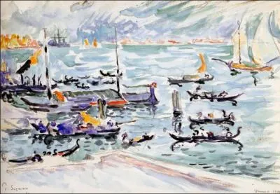 Qui a peint Venise quai des Escalvons ?