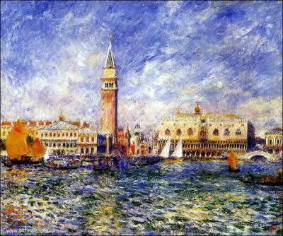 Qui a peint Le palais des Doges  Venise ?