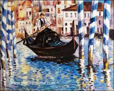 Qui a peint Le grand canal Venise ?