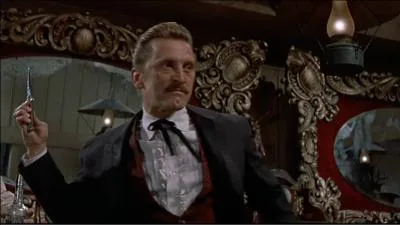 Dans ce western, il interprte John Holliday, dit 'Doc Holliday' joueur de poker, et apporte son aide au shrif :