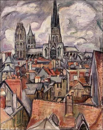 La Cathdrale de Rouen, 1908