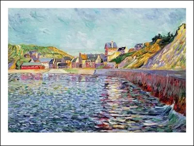 Port en Bessin, 1884