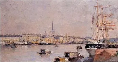 Rouen, la cathdrale et le port