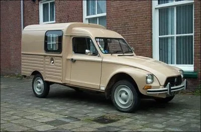 Elle remplace les 2 CV fourgonnettes  partir de mars 1978 jusqu'en 1987.