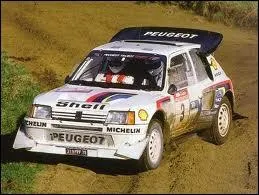 Voiture mythique de l'histoire du sport automobile, grce  sa version Turbo 16.