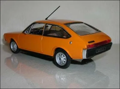 Voiture jumelle de la Renault 17.