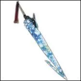 Quel est le nom de l'arme que Wakka donne  Tidus ?