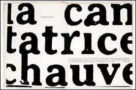 De qui est la pice de thtre (la premire qu'il ait crite) intitule La cantatrice chauve ?