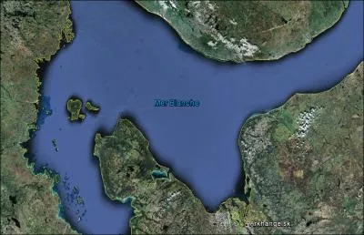 Au bord de quel pays se trouve la mer Blanche ?